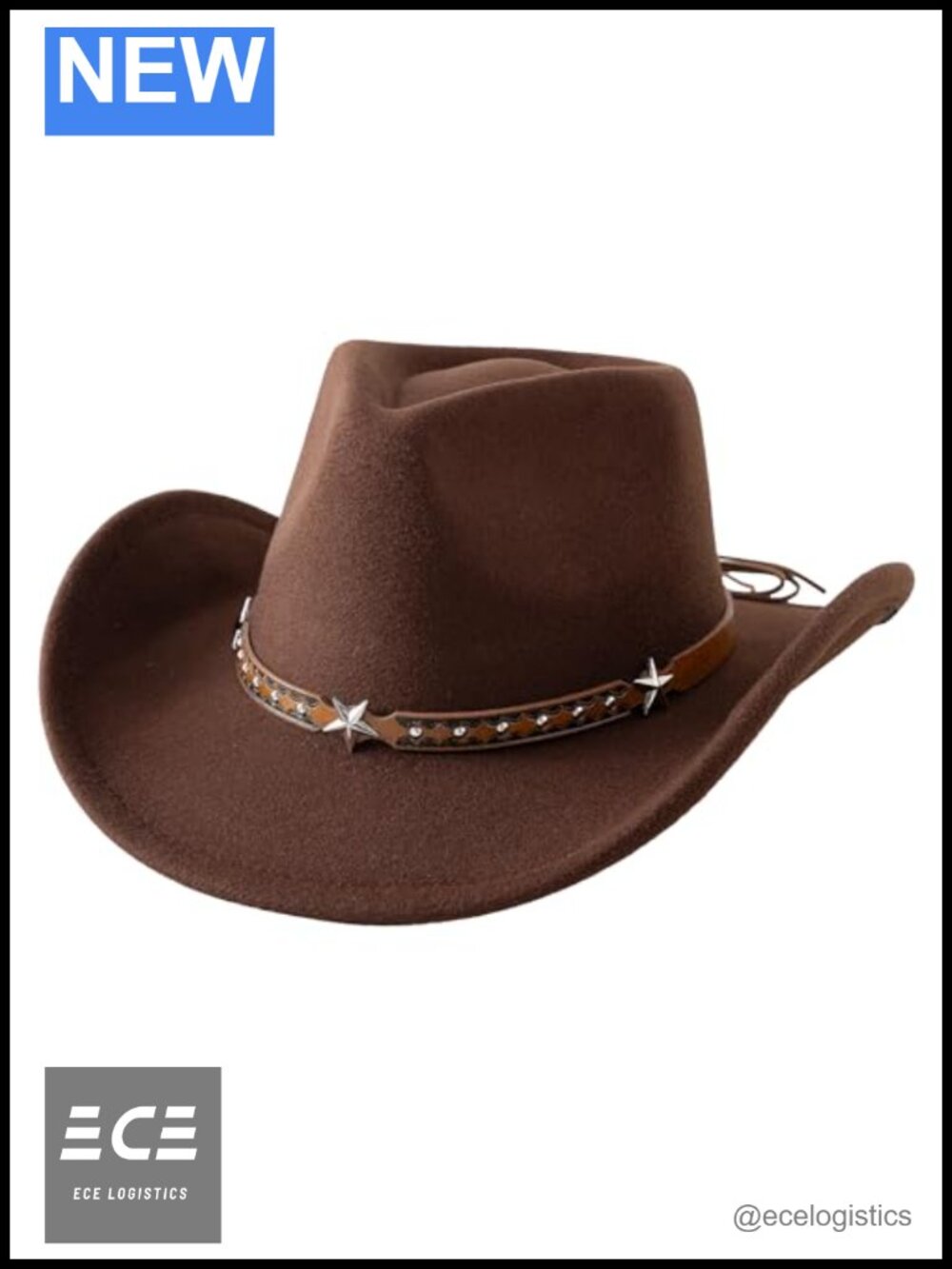 Toddler Kids Western Cowboy Hat Adjustable Felt Sun Protection Dress Up